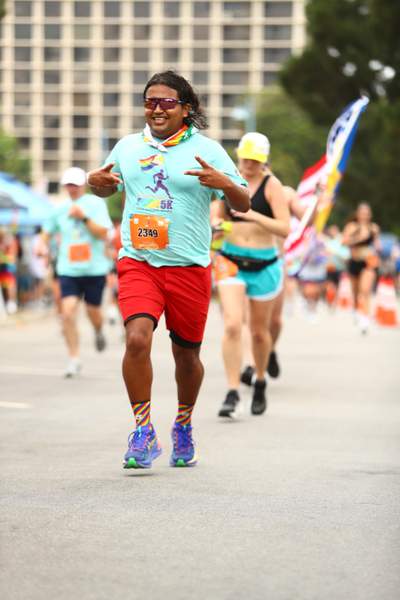 Pride 5k race photo
