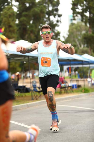 Pride 5k race photo