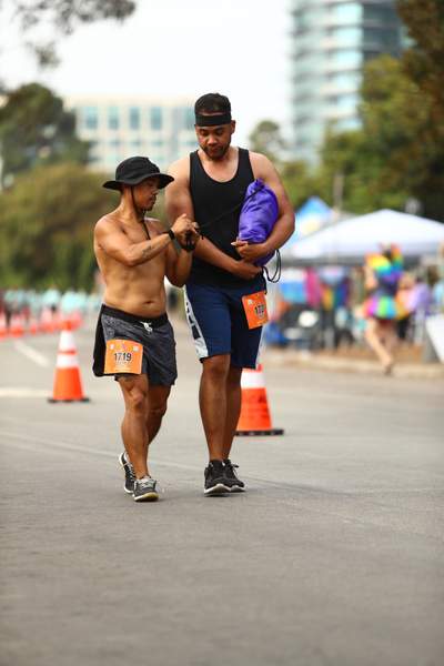Pride 5k race photo by Brandon Magpantay