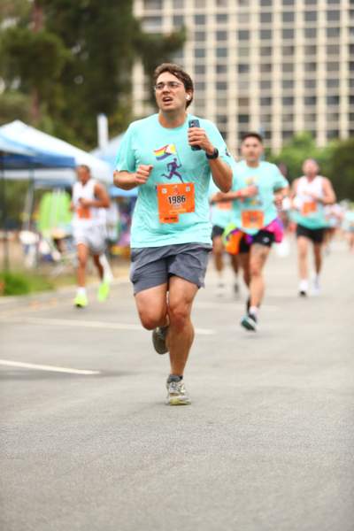 Pride 5k race photo