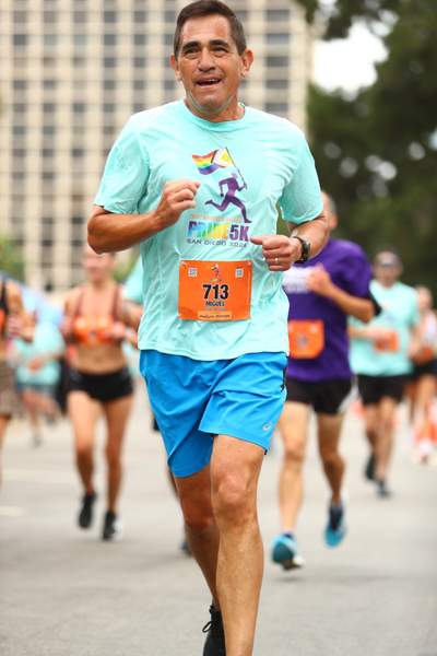 Pride 5k race photo