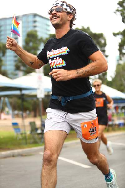 Pride 5k race photo