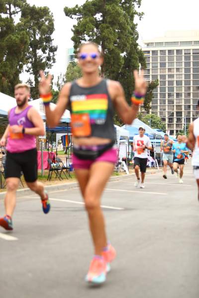 Pride 5k race photo