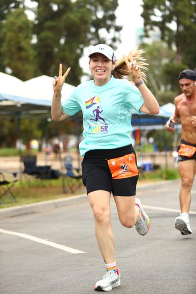 Pride 5k race photo