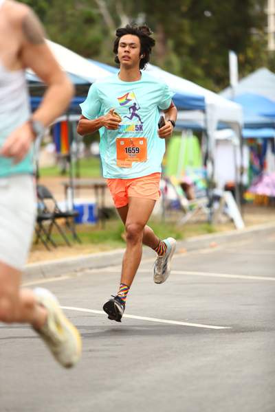 Pride 5k race photo