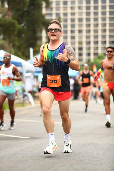 Pride 5k race photo
