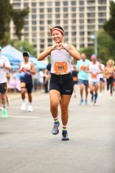 Pride 5k race photo