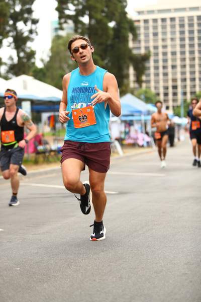 Pride 5k race photo