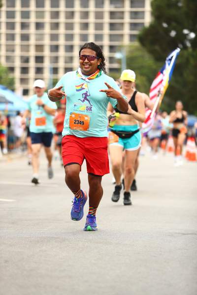Pride 5k race photo