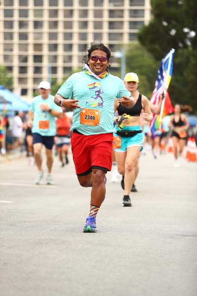 Pride 5k race photo
