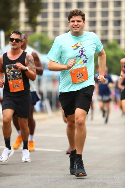 Pride 5k race photo