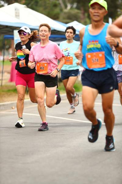 Pride 5k race photo