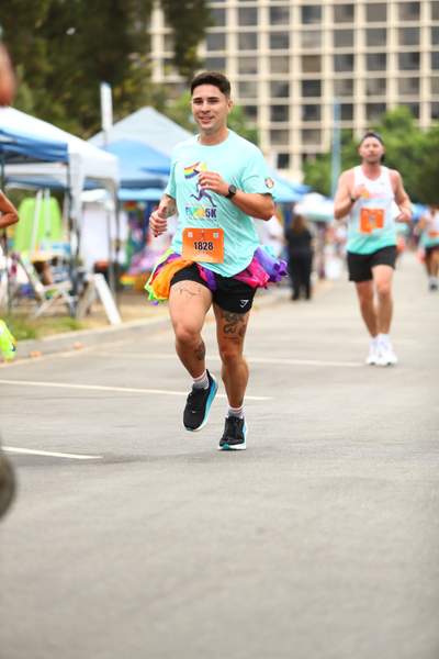 Pride 5k race photo