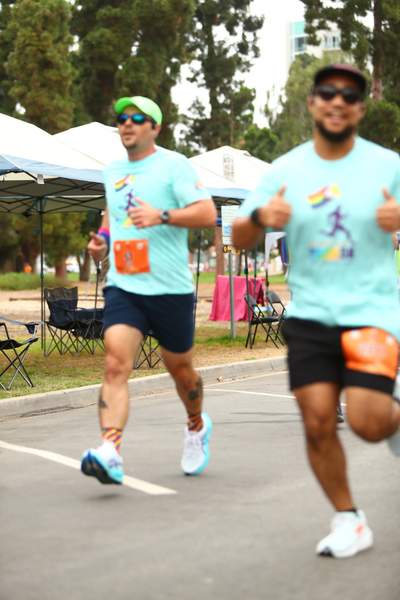 Pride 5k race photo