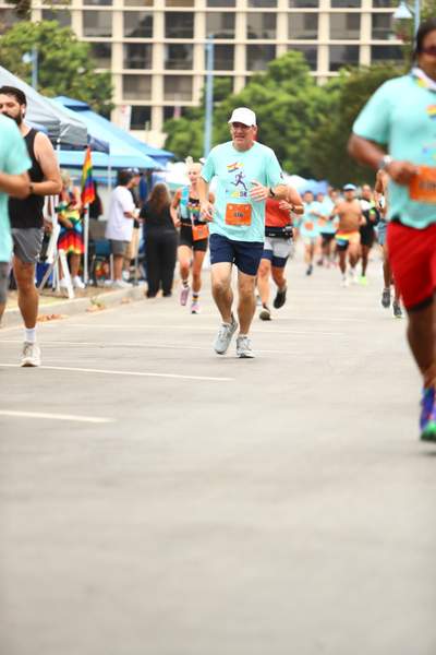 Pride 5k race photo
