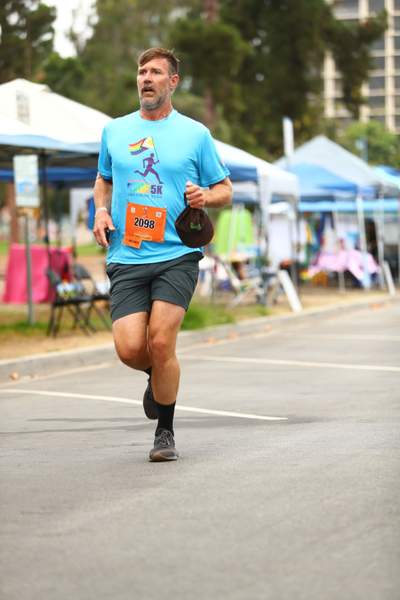 Pride 5k race photo