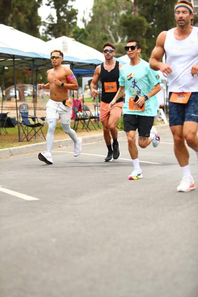 Pride 5k race photo