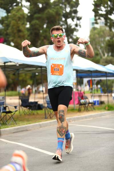 Pride 5k race photo