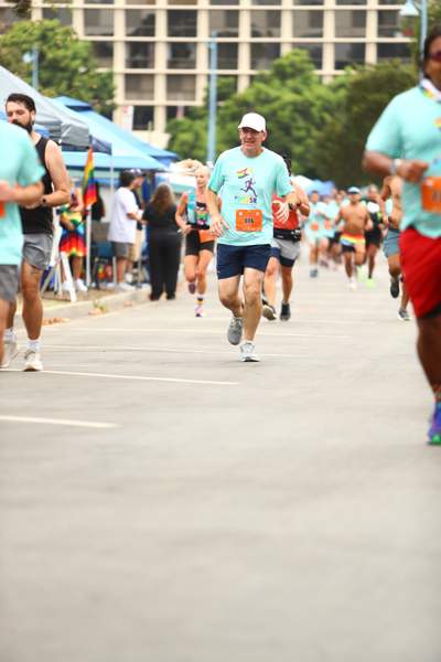Pride 5k race photo