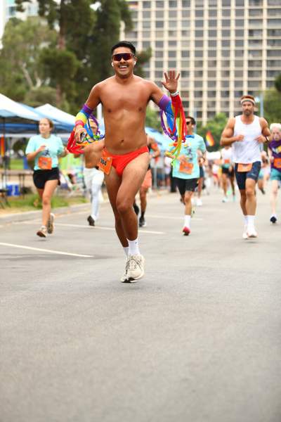 Pride 5k race photo