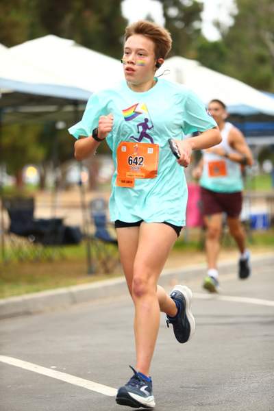 Pride 5k race photo