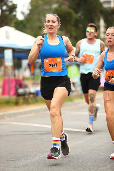 Pride 5k race photo