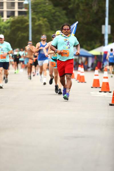 Pride 5k race photo