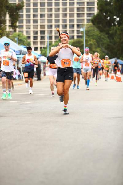 Pride 5k race photo