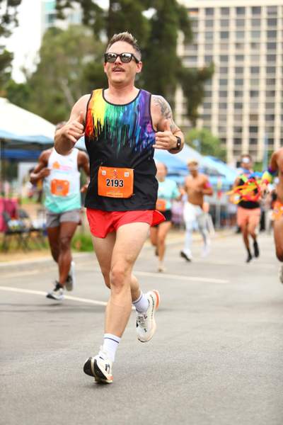 Pride 5k race photo