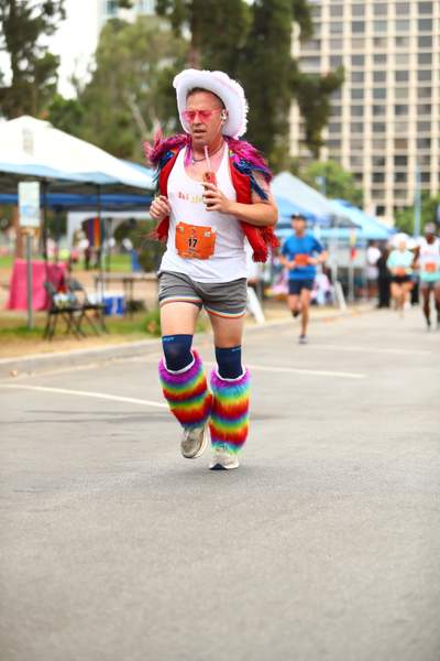 Pride 5k race photo