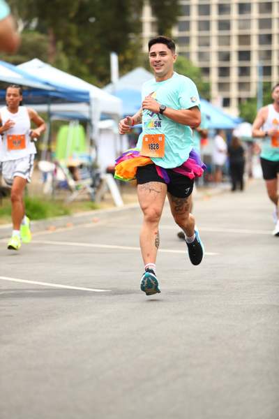 Pride 5k race photo