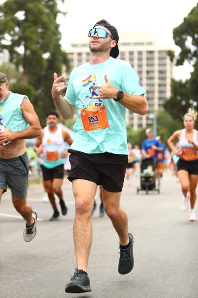 Pride 5k race photo