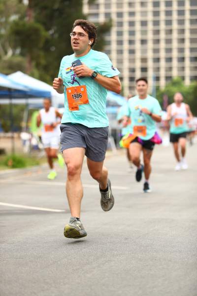 Pride 5k race photo