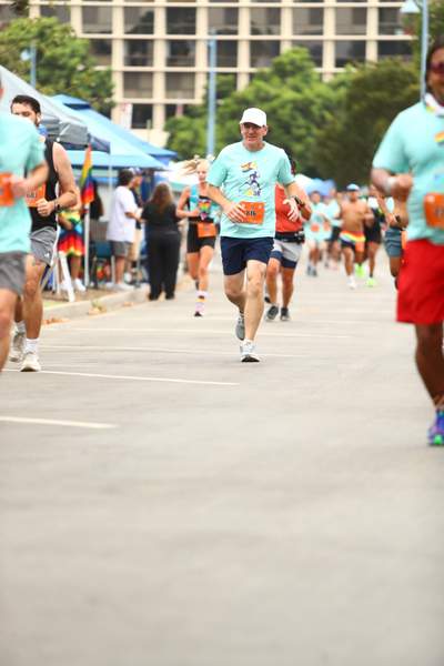 Pride 5k race photo