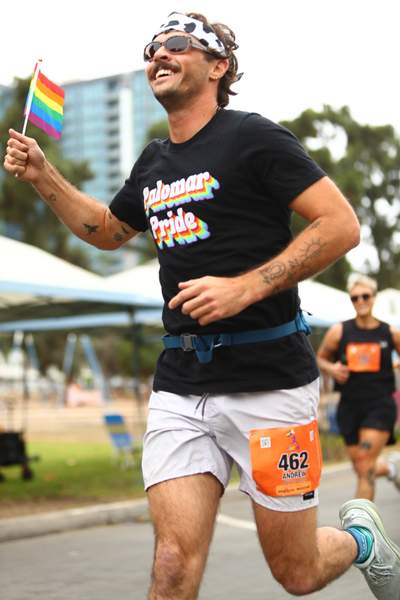 Pride 5k race photo