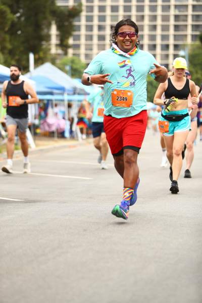 Pride 5k race photo