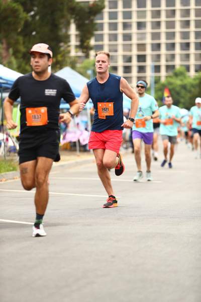 Pride 5k race photo