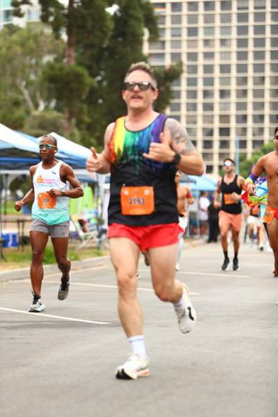 Pride 5k race photo