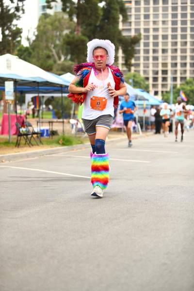 Pride 5k race photo