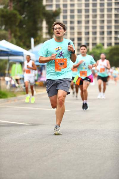 Pride 5k race photo